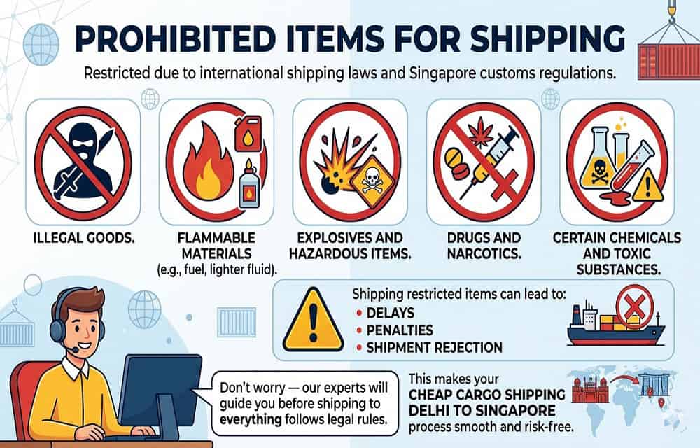 Prohibited Items for Shipping