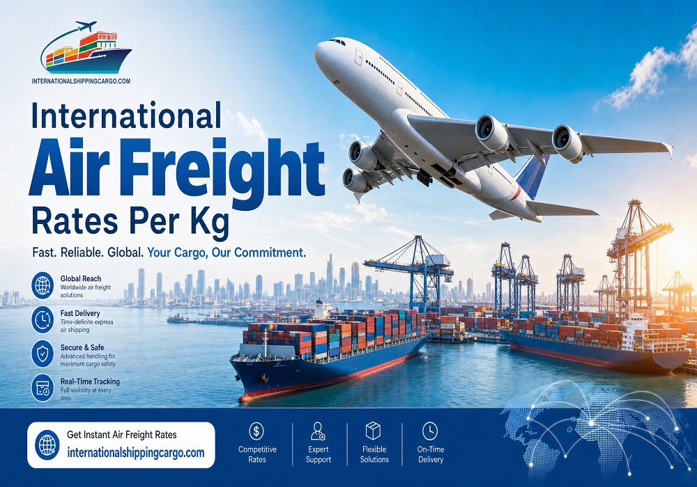 International Air Freight Rates Per Kg: