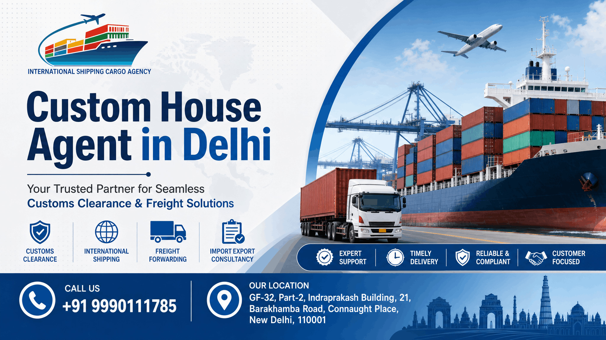 Custom House Agent in Delhi
