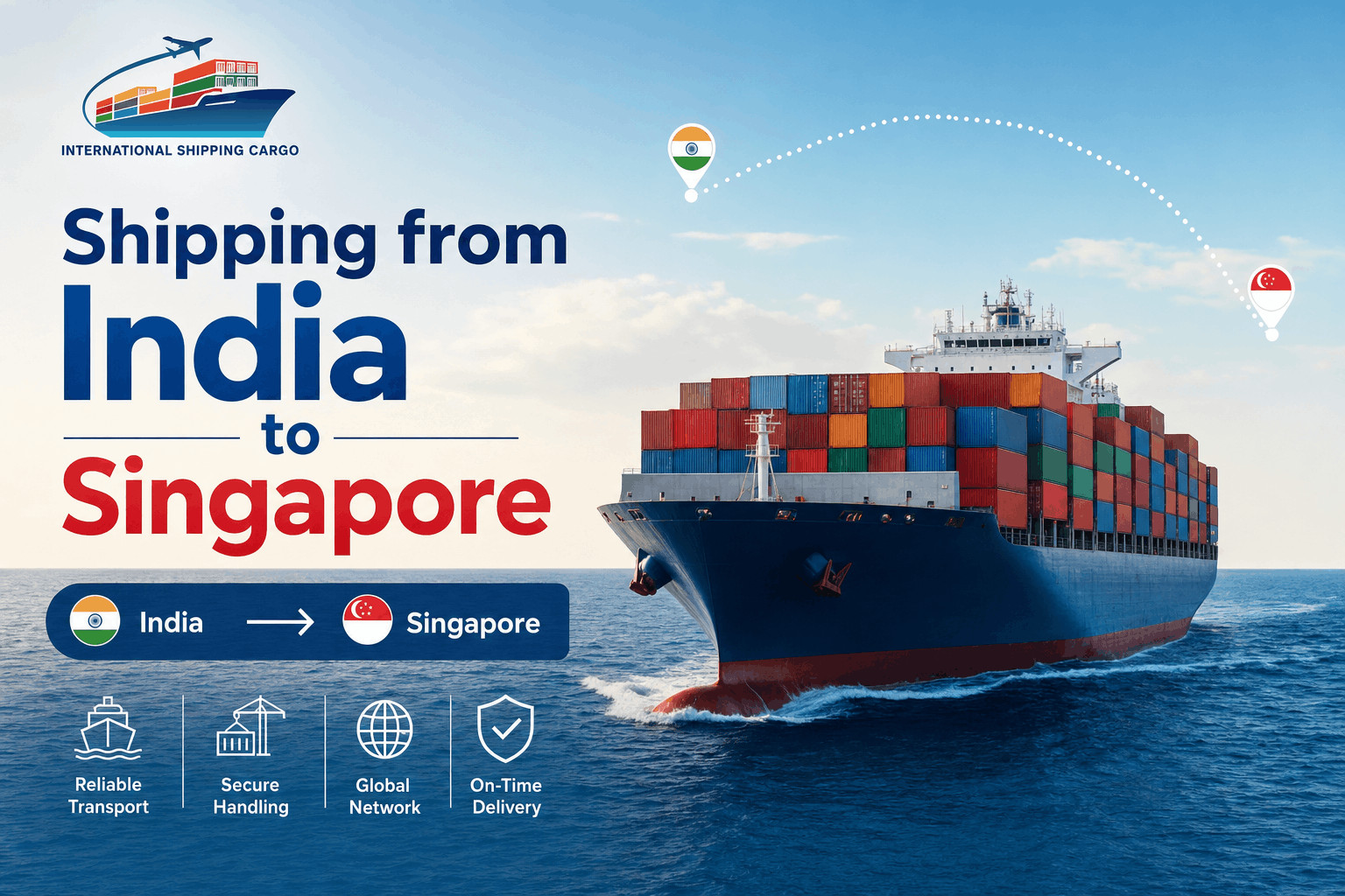 Shipping from India to Singapore