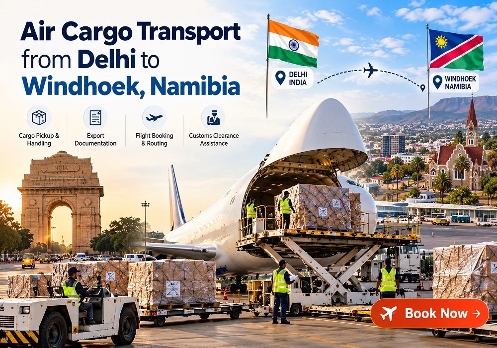 Delhi to Windhoek Air Cargo Logistics